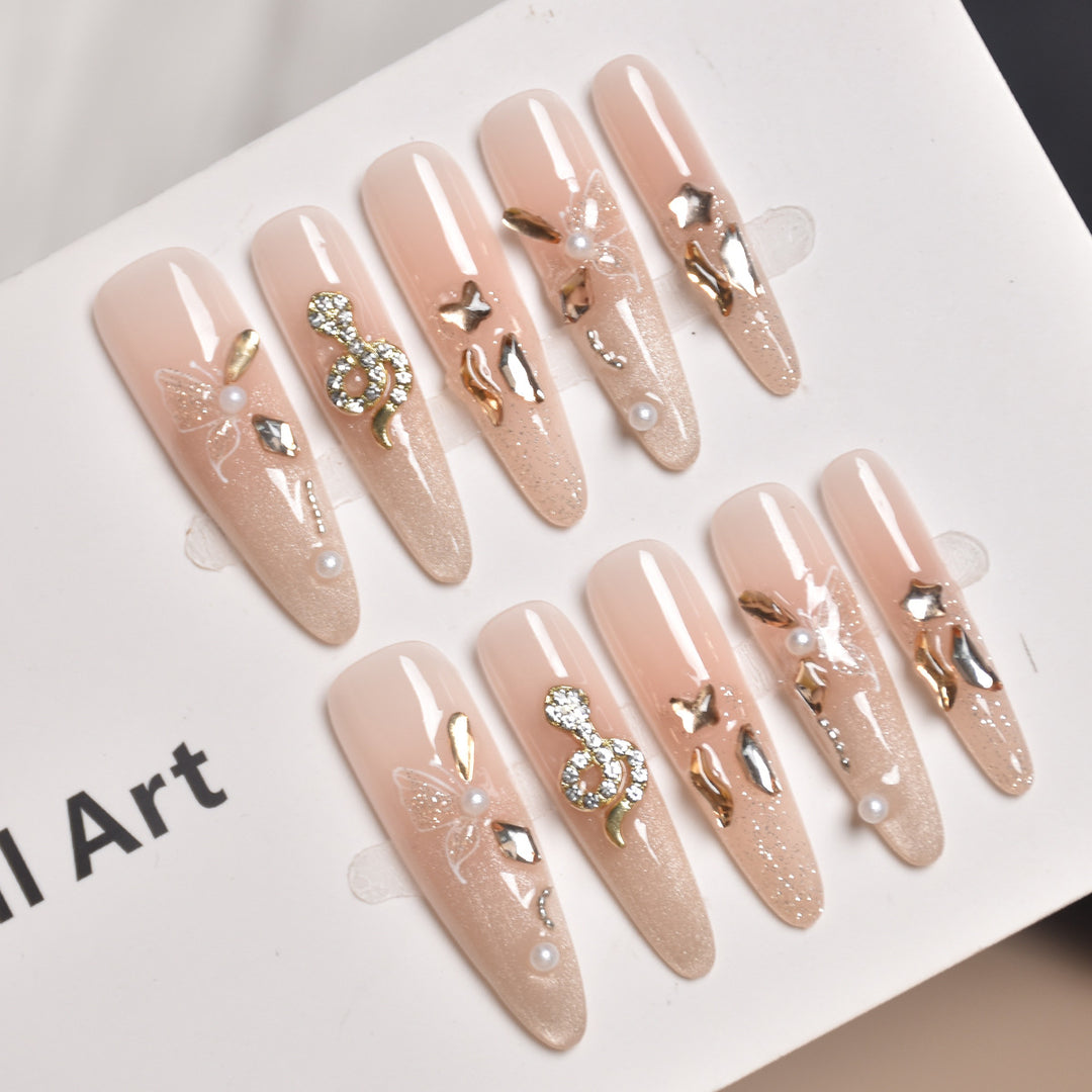 Decorative Press-On Nail Extensions Kalsten