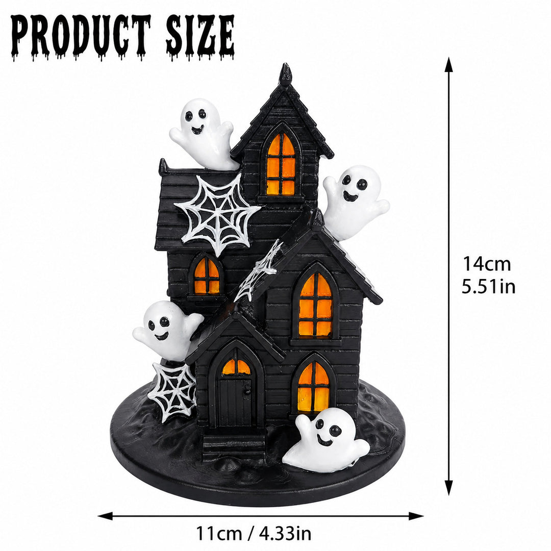 Halloween Deco House with spooky ghosts Kalsten