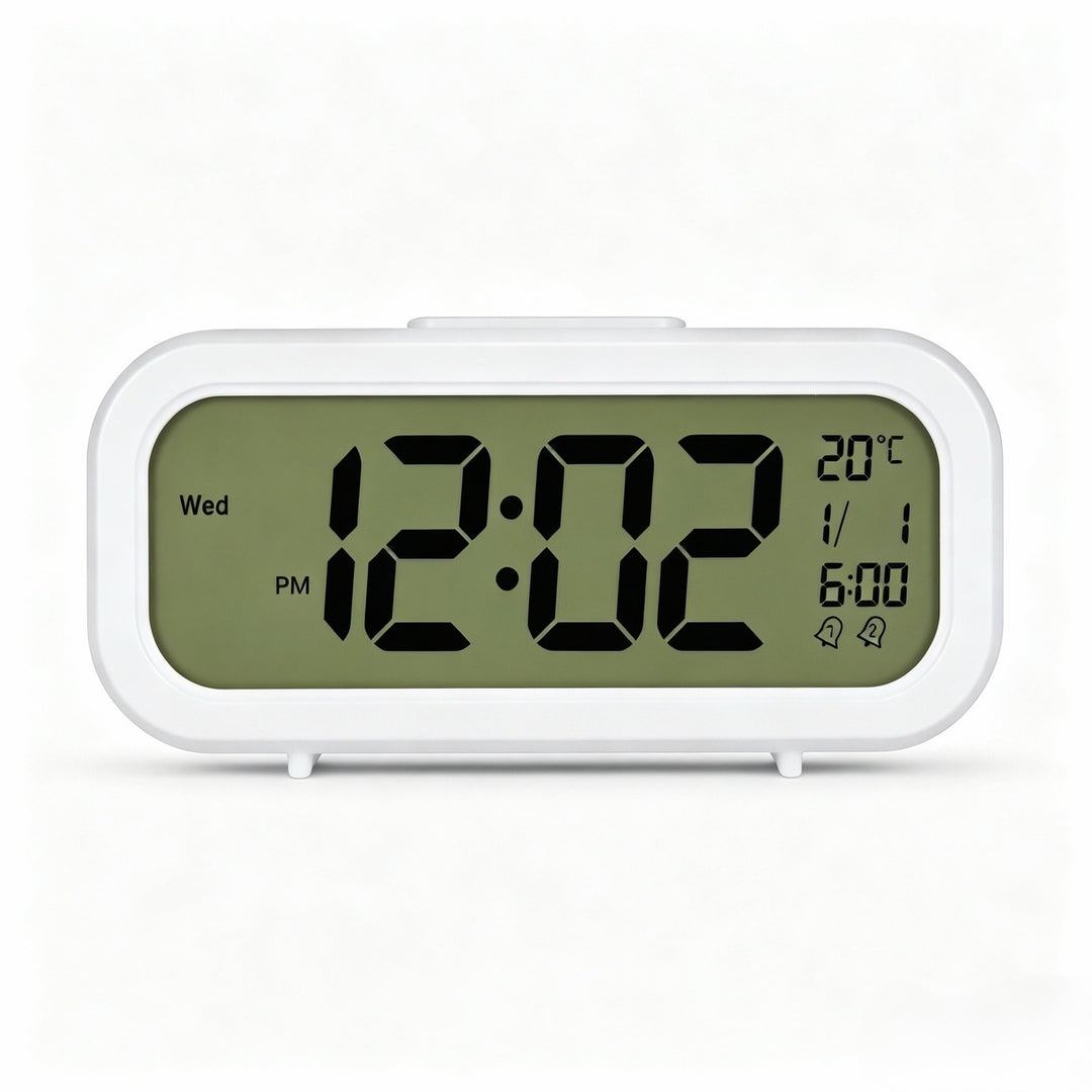 Digital alarm clock with temperature sensor and large LED display Kalsten