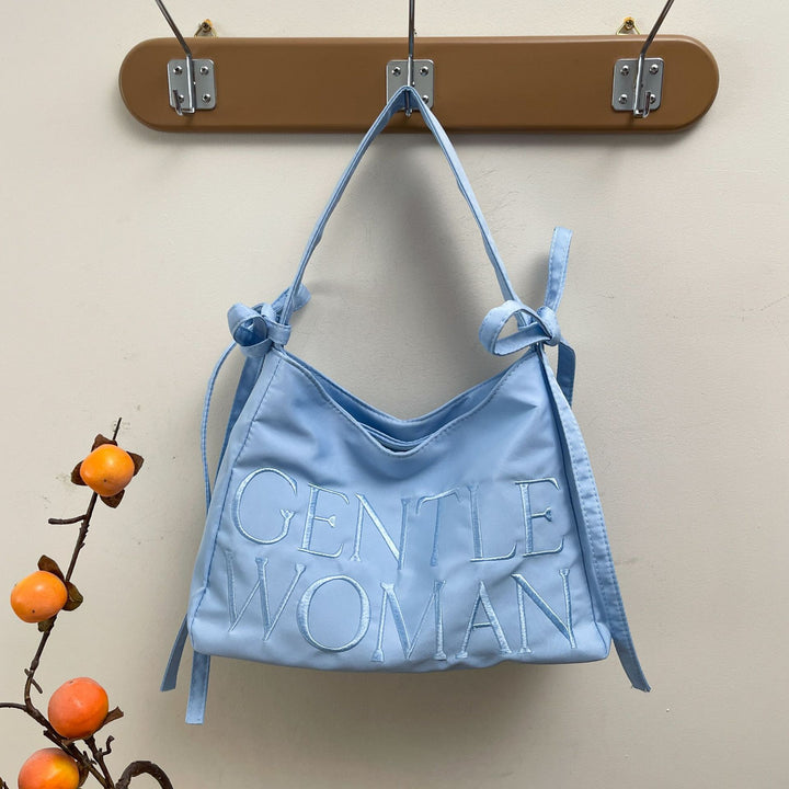 Stylish Satin Bucket Bag Kalsten