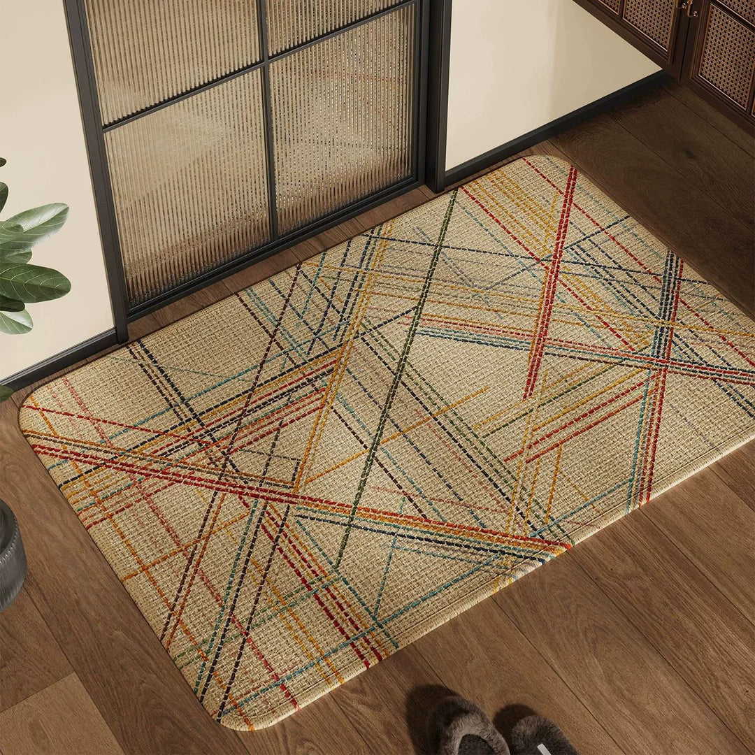 Geometric Patterned Indoor Mat