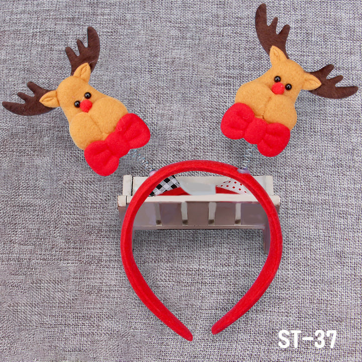 Decorative Holiday Antler Headband