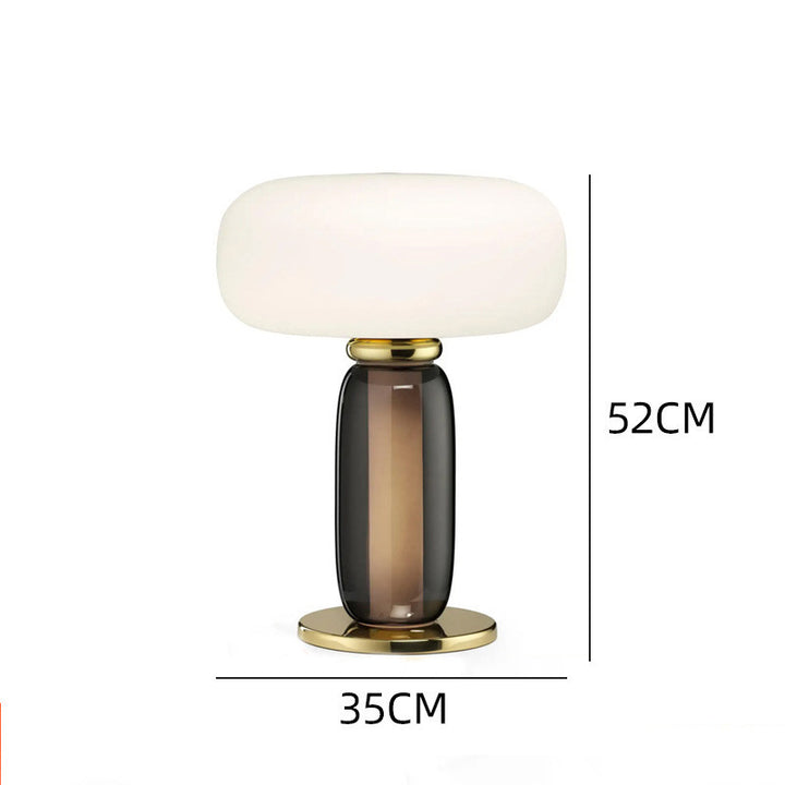 Modern Artistic Table Lamp with Elegant Glass Design