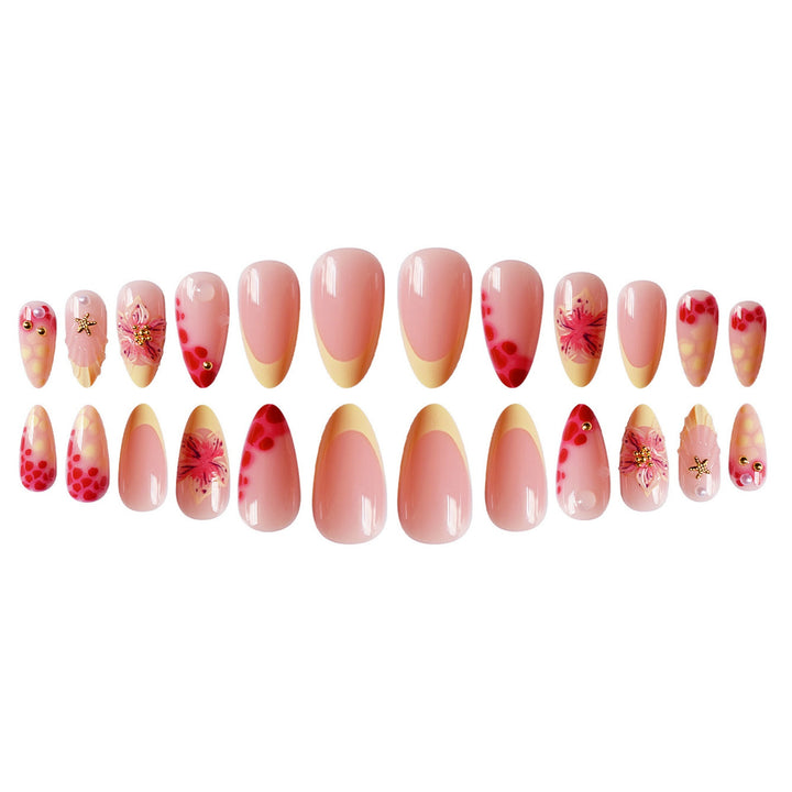Floral-Inspired 3D Nail Art Extensions Kalsten