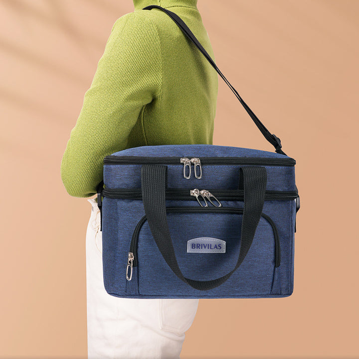 Insulated Multi-Compartment Lunch Carrier Kalsten