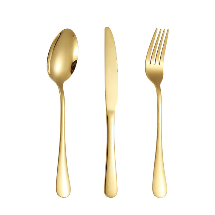 Elegant stainless steel cutlery set with ergonomic handle Kalsten