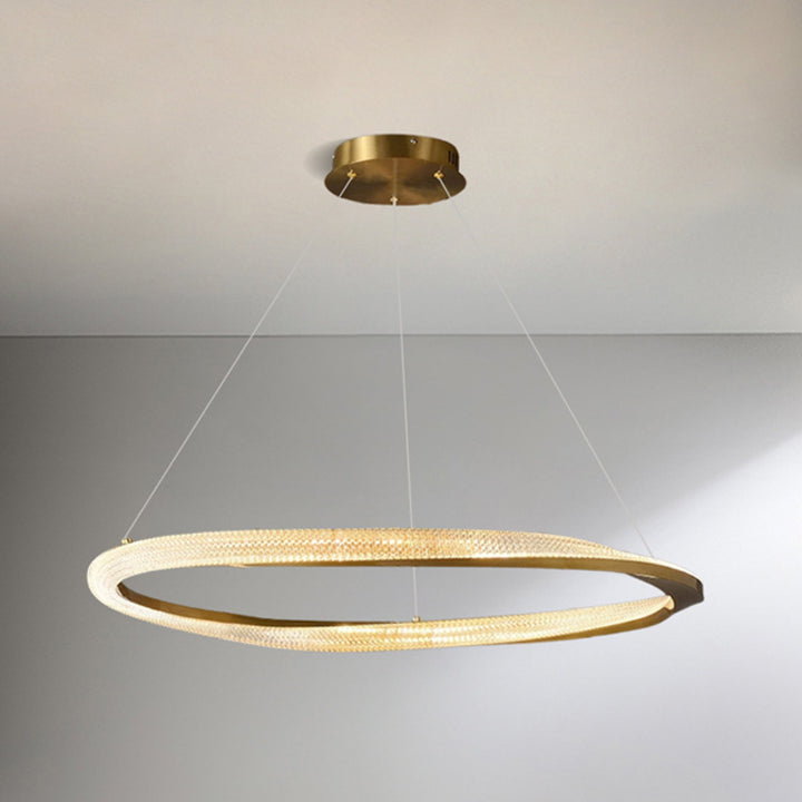 Modern Suspension Ring Chandelier