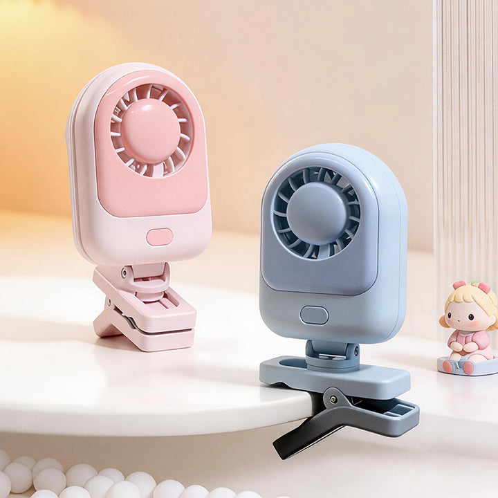 Women's Clip Fan with USB Connection and Flexible Mount Kalsten