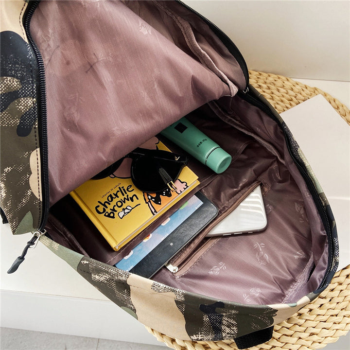 Urban Camouflage Print Backpack Kalsten