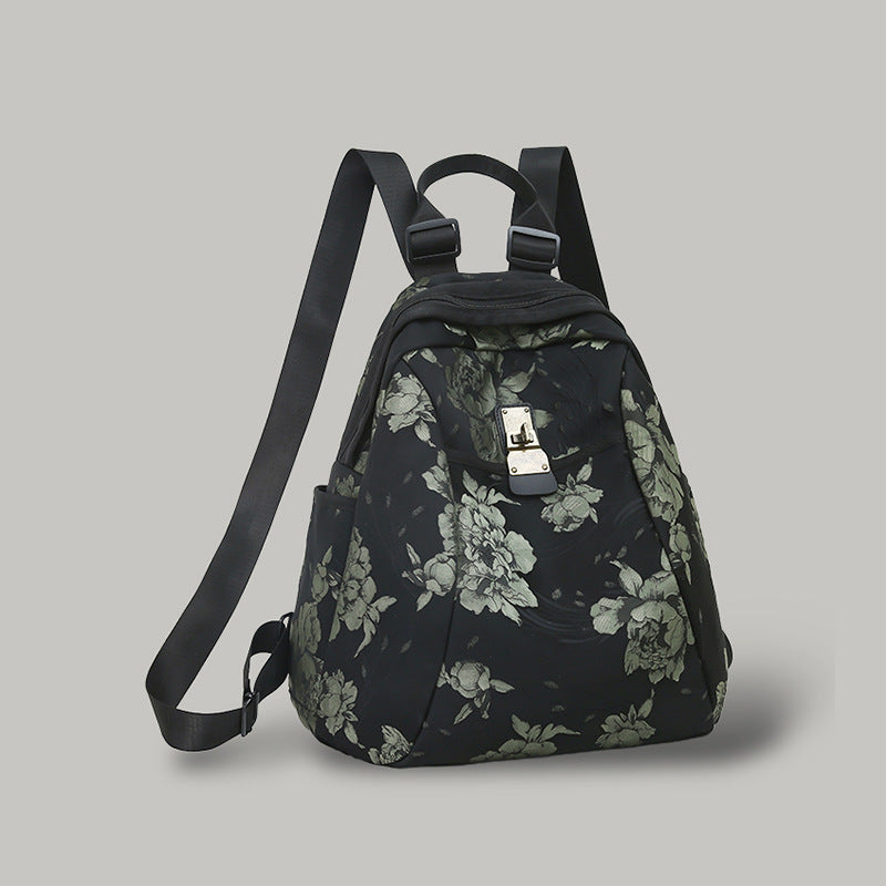 Floral Patterned Casual Daypack Kalsten