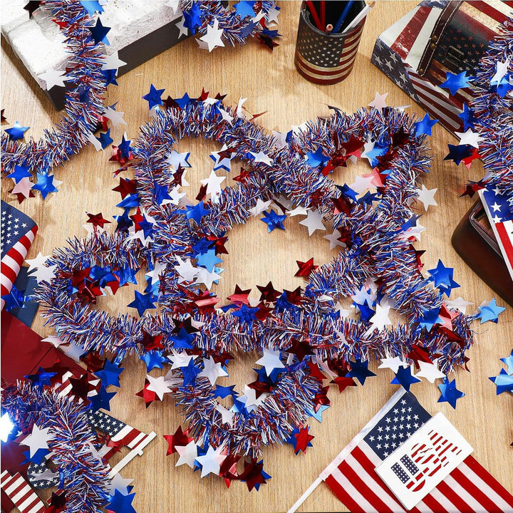 Festive Star Garland Decoration Kalsten