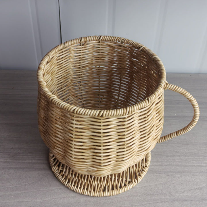 Handcrafted Natural Wicker Planter Kalsten