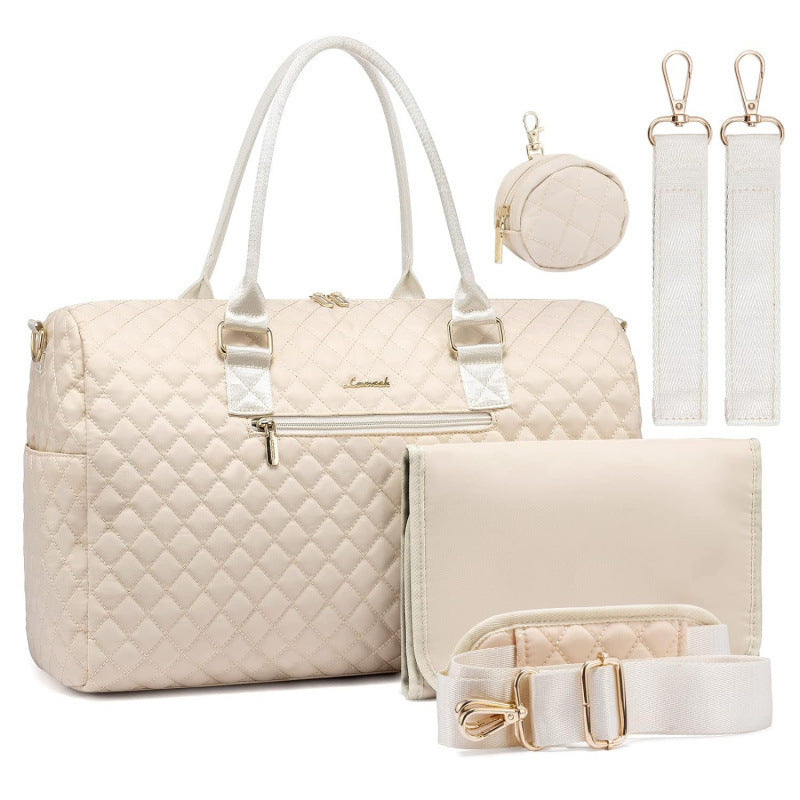 Quilted Multi-Functional Travel Duffle Bag Kalsten