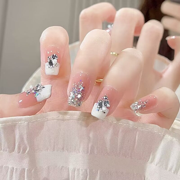 Elegant Botanical Press-On Nails Kalsten