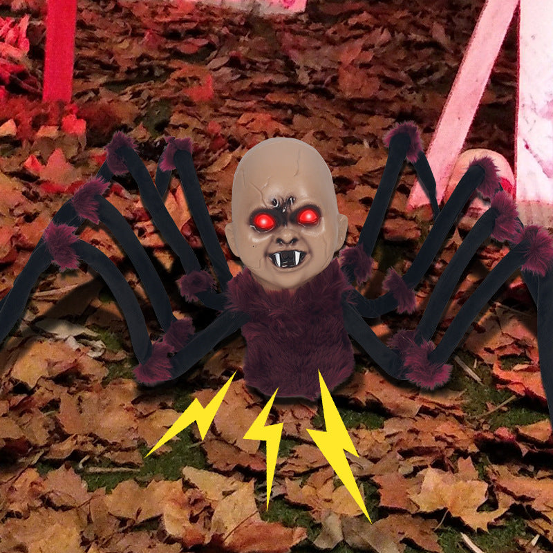 Creepy Animated Baby Spider Decoration Kalsten