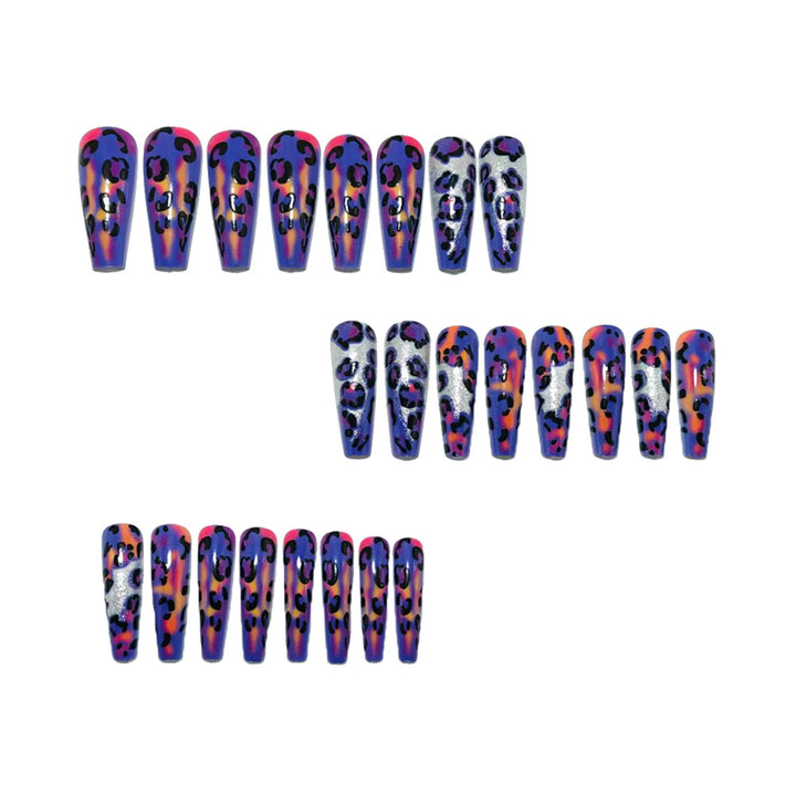 Artificial Nails in Modern Leopard Design Kalsten