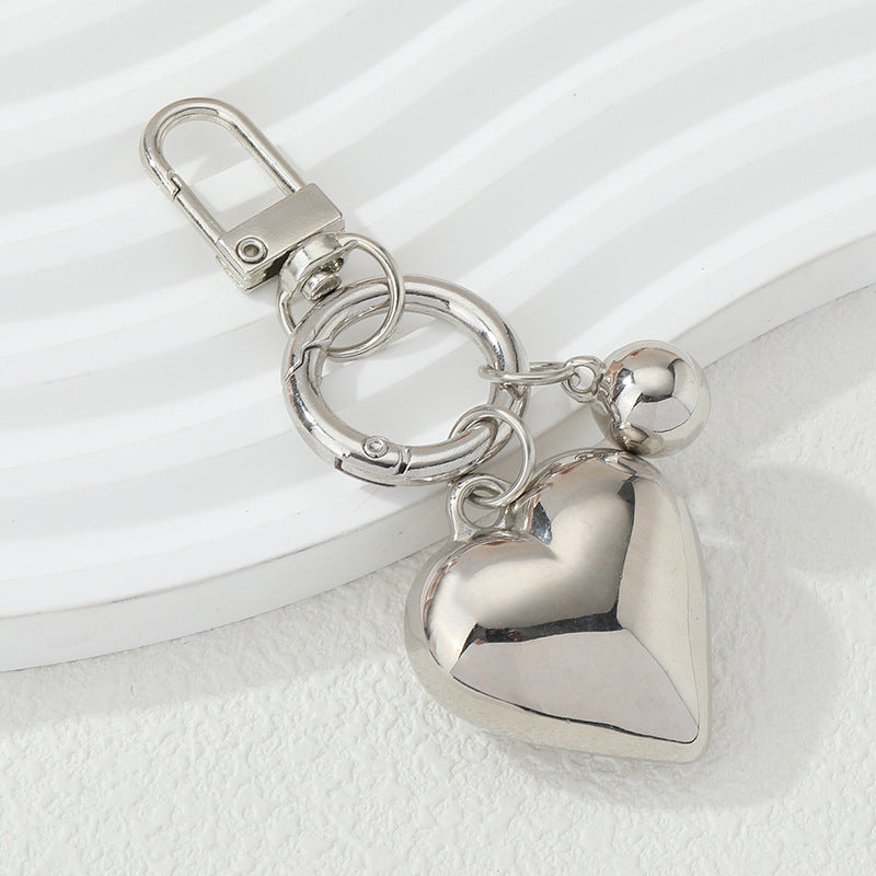 Heart-Shaped Charm Keychain Kalsten