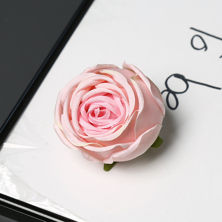 Decorative Satin Rose for Home Decor Display