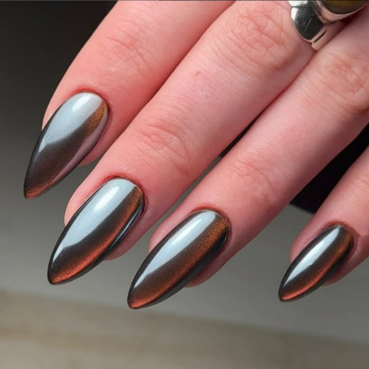 Gradient Stiletto Press-On Nail Set Kalsten