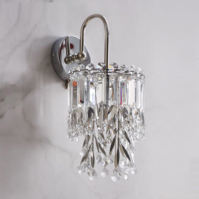 Crystal Wall Mount Lighting Fixture
