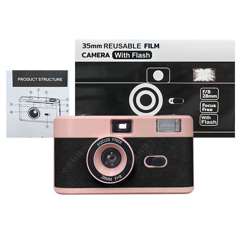Reusable Film Camera with Flash Kalsten