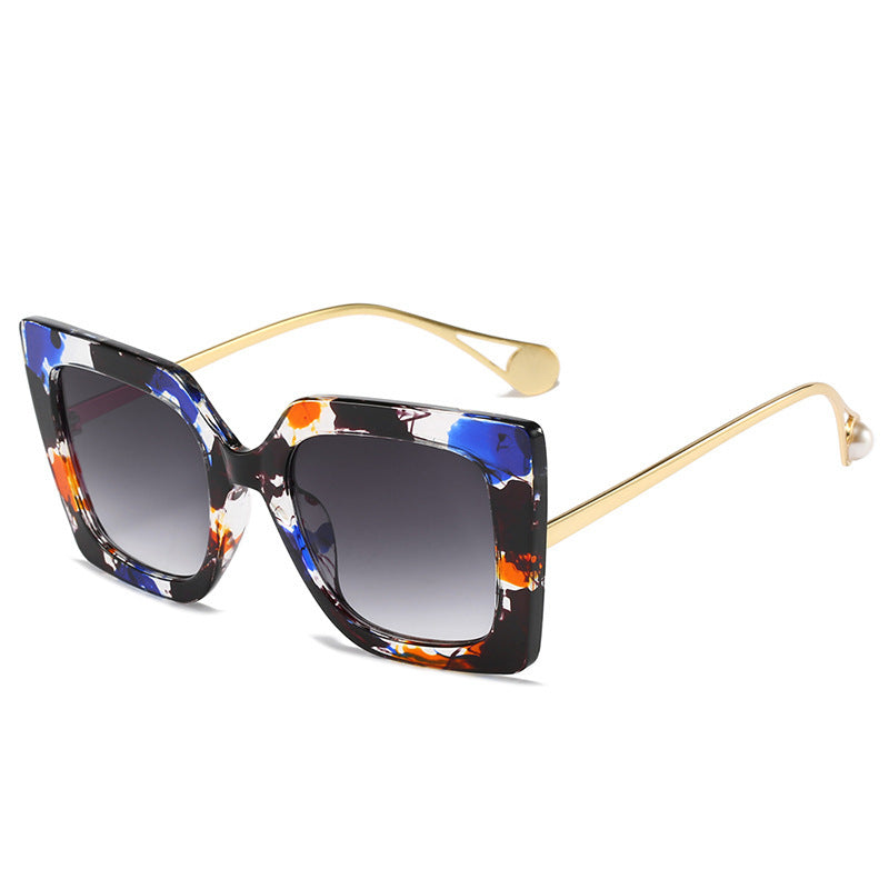 Oversized Geometric Fashion Sunglasses Kalsten