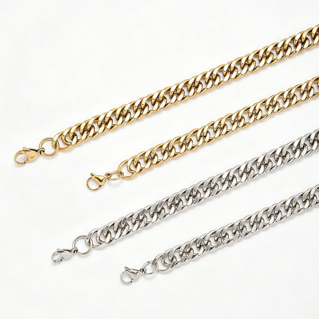 Heavyweight Curb Link Chain Bracelet Kalsten