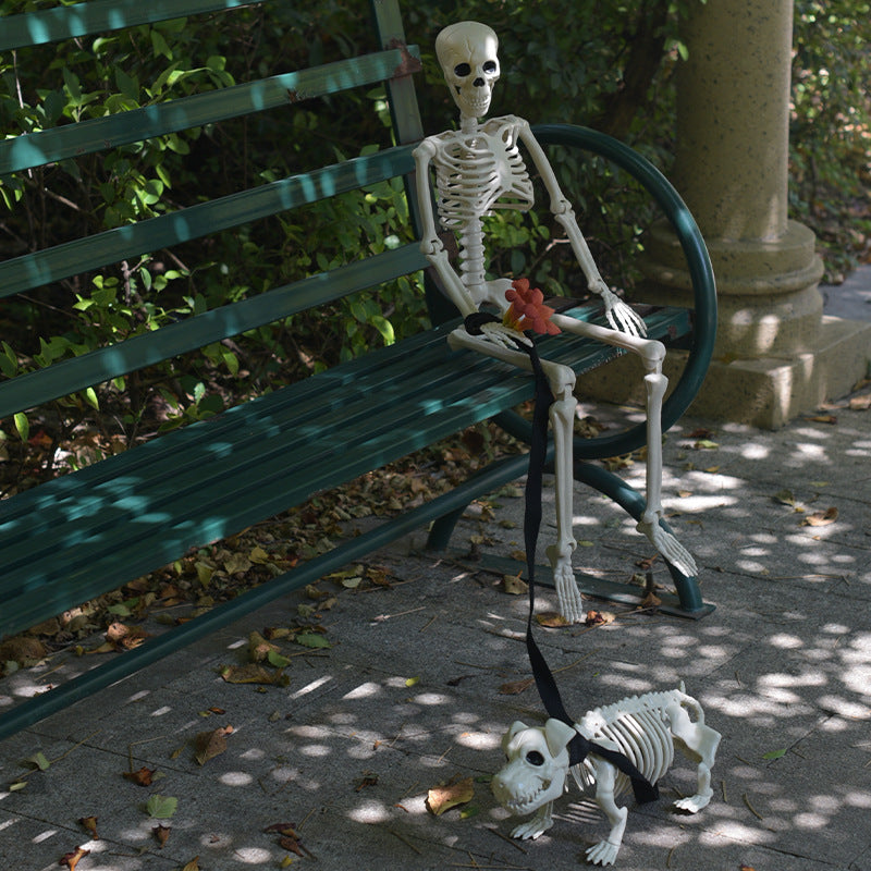 Skeleton Dog Walking Decoration Kalsten