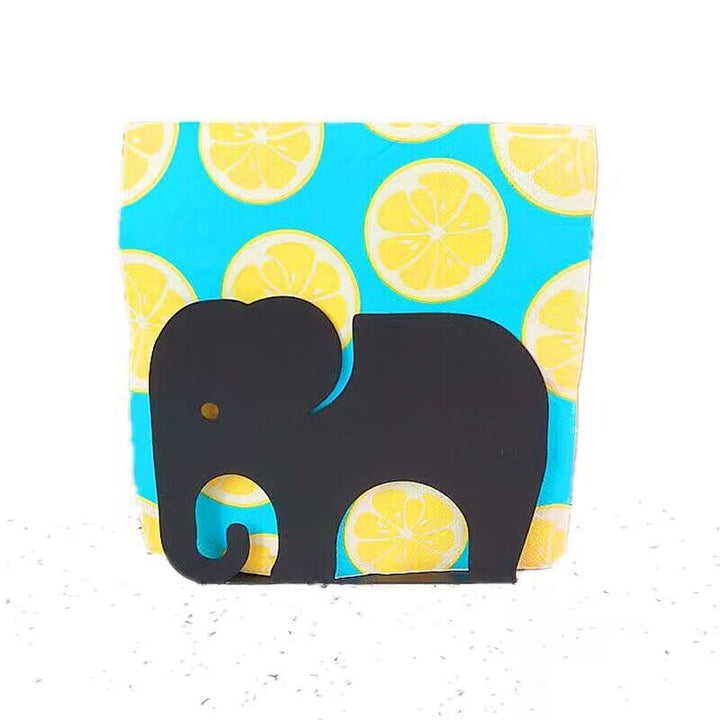 Decorative Elephant-Shaped Napkin Ring