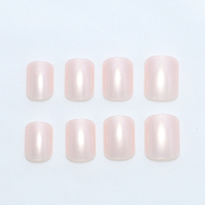 Premium Press-On Nail Kit with Natural Finish Kalsten