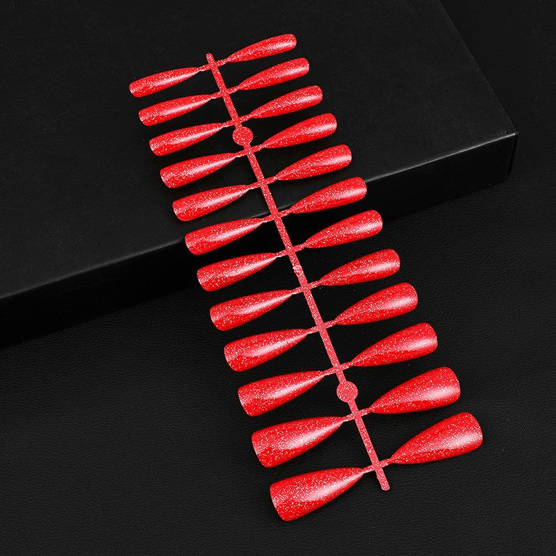 Glittering artificial nails in elegant design Kalsten