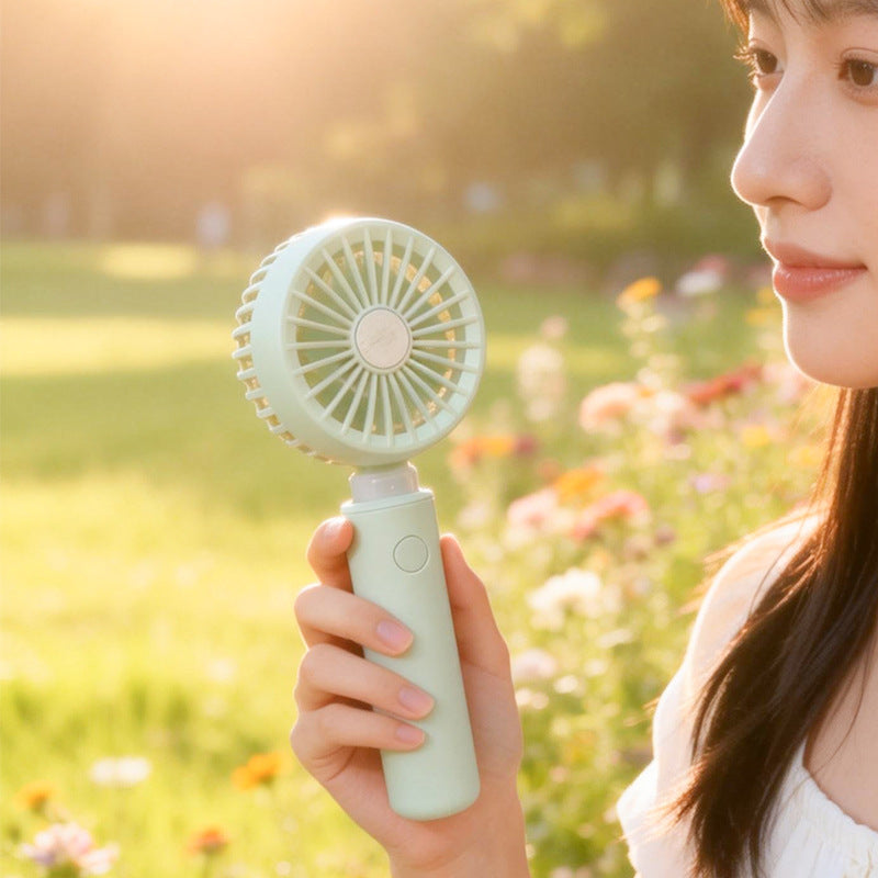 Ladies portable handheld fan with ergonomic design Kalsten