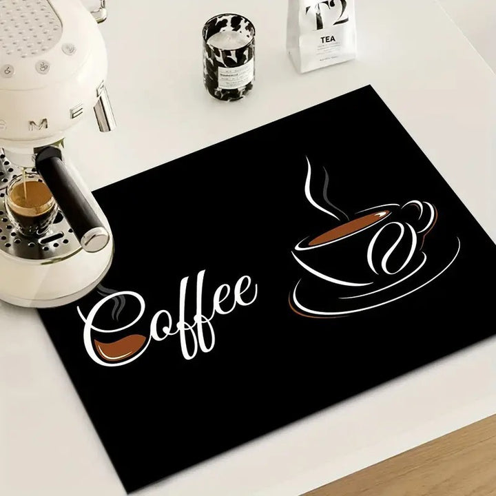 Coffee Bar Kitchen Mat Kalsten