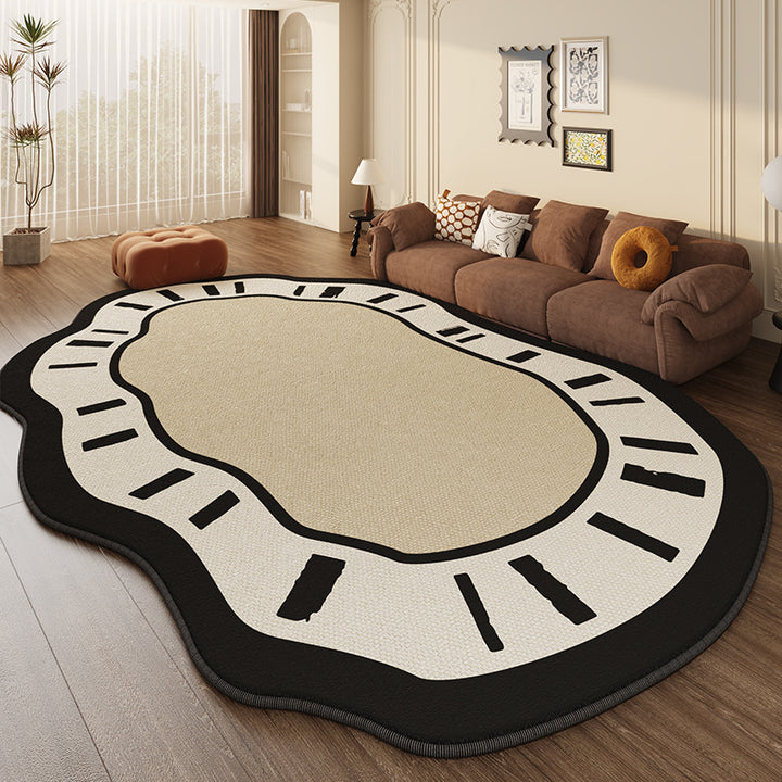 Flower-shaped Decorative Rug