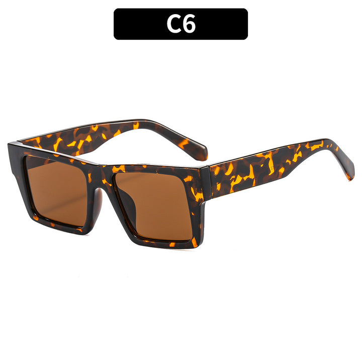 Contemporary Chunky Frame Sunglasses