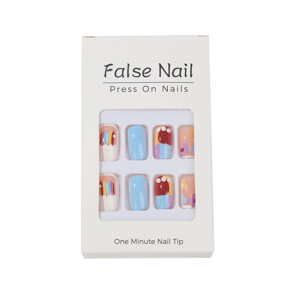 Creative Nail Art Set with Colorful Designs Kalsten