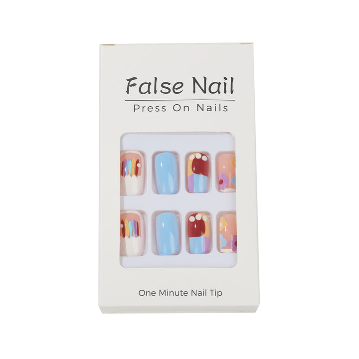 Creative Nail Art Set with Colorful Designs Kalsten