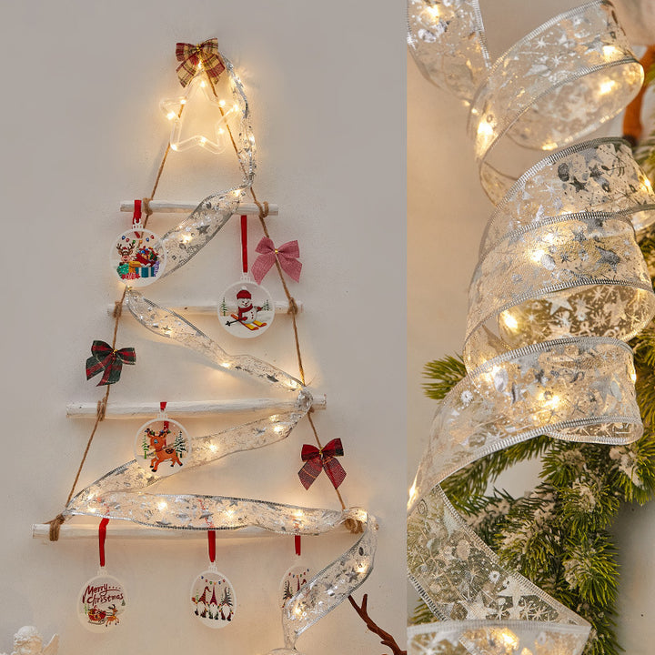 LED Decorative Ribbon with Festive Design Kalsten