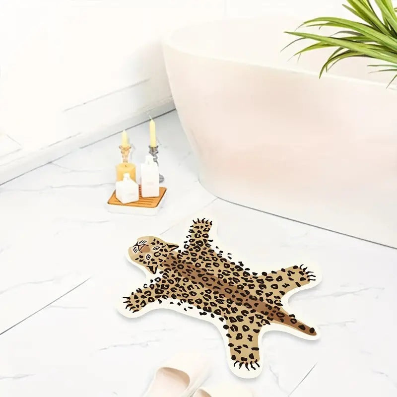 Tiger-shaped Decorative Rug