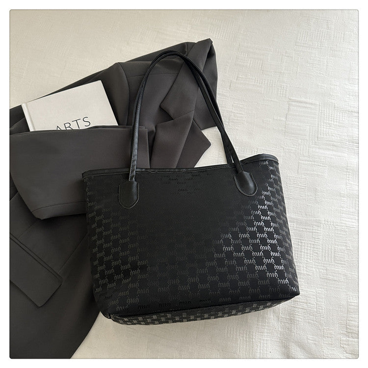 Elegant Textured Tote Bag Kalsten