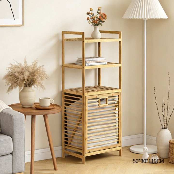 Laundry shelf with baskets Kalsten