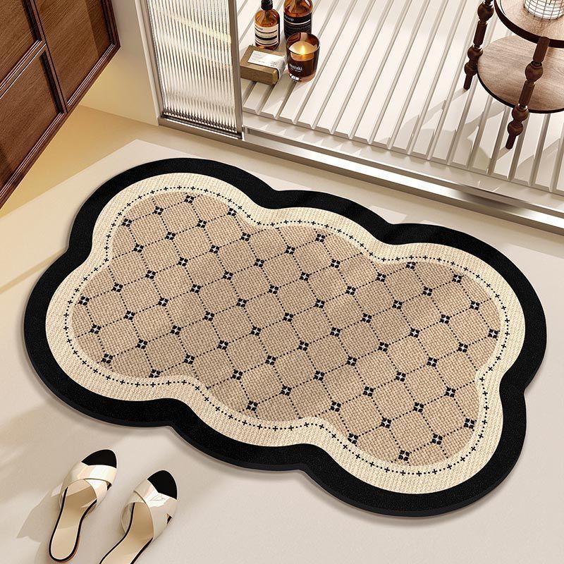 Decorative Cloud-Shaped Area Rug