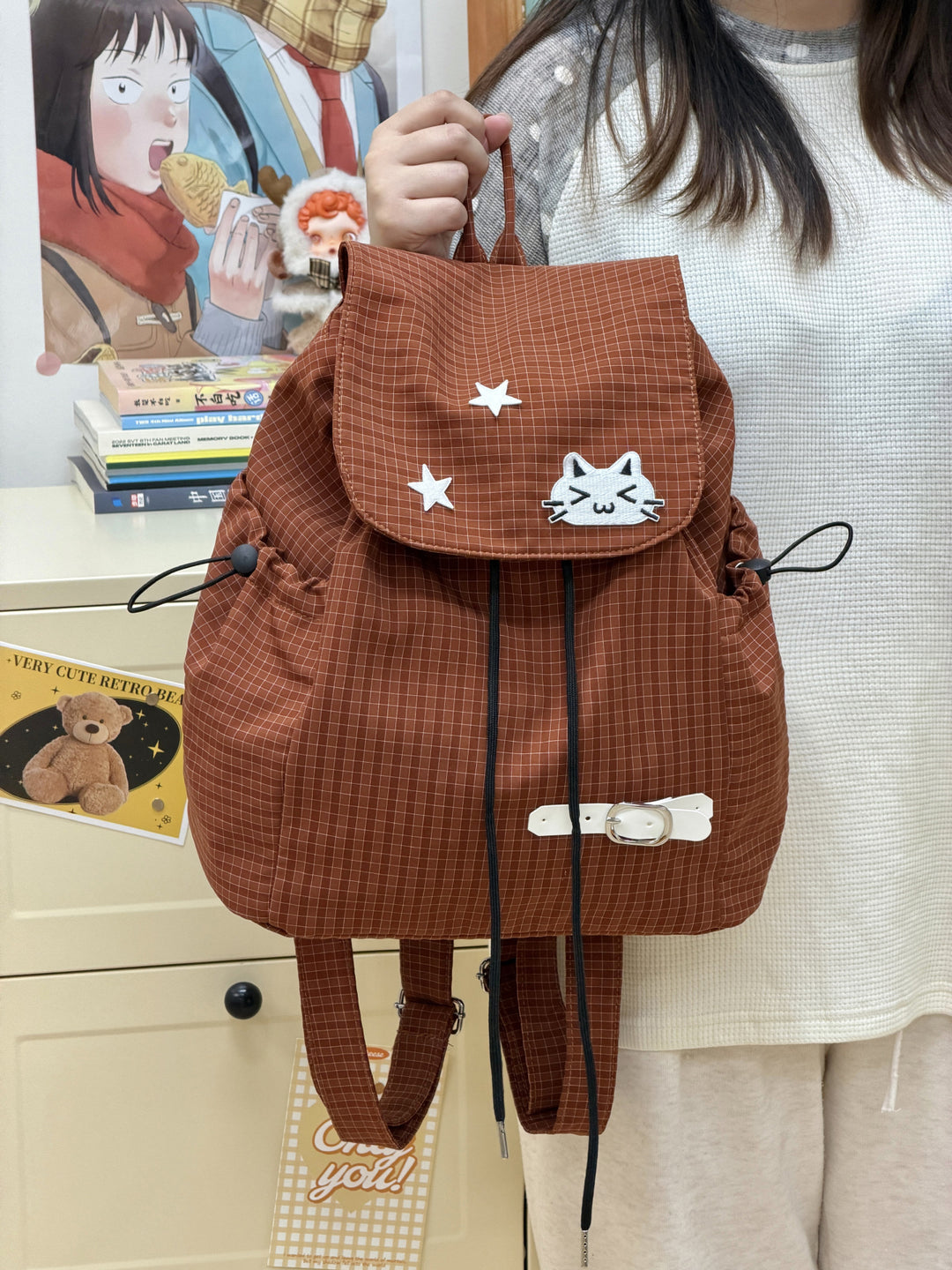 Casual Drawstring Backpack Kalsten