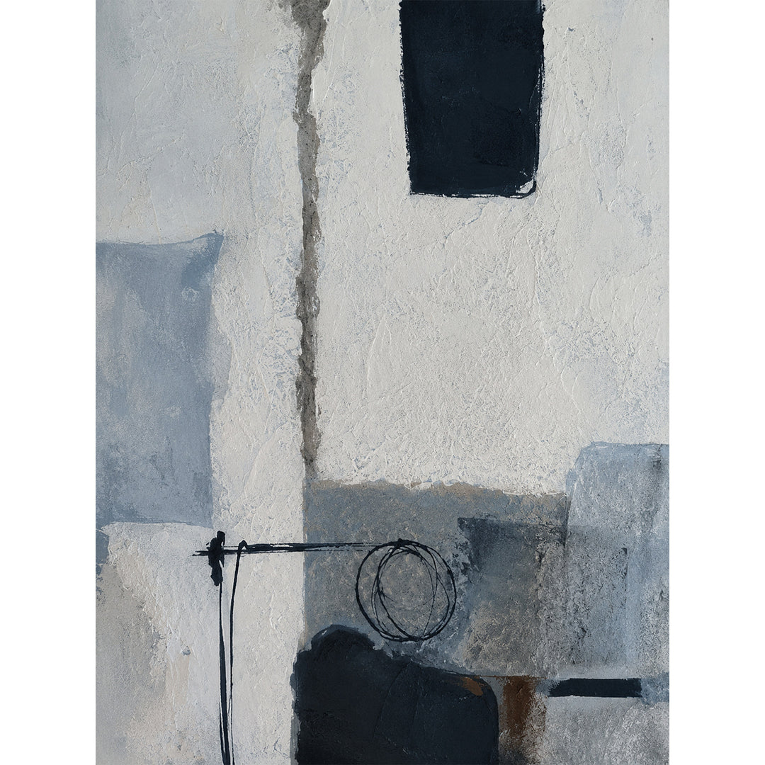Abstract Geometric Canvas Artwork