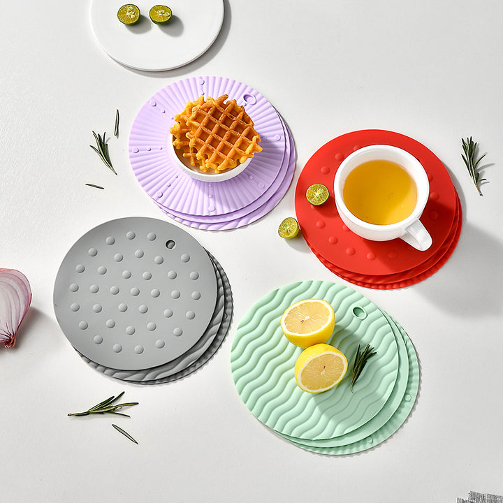 Heat-resistant silicone coaster with non-slip surface Kalsten