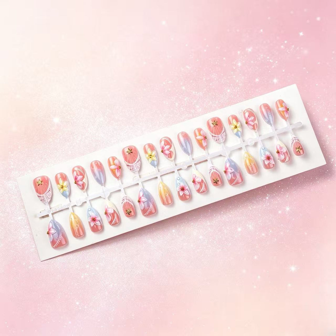 Artistic Floral Nail Art Tips Kalsten