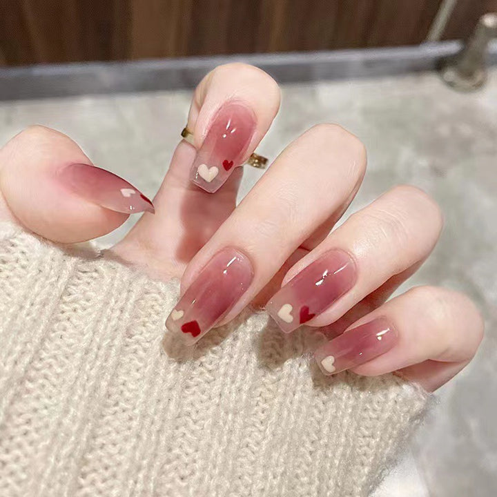 Premium Glitter Ombre Press-On Nail Set Kalsten