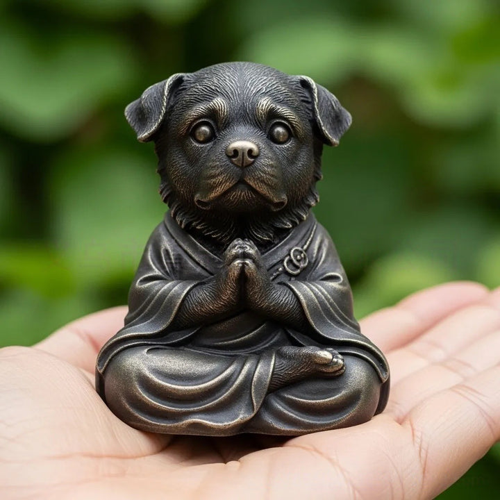 Decorative Meditating Dog Figurine Kalsten