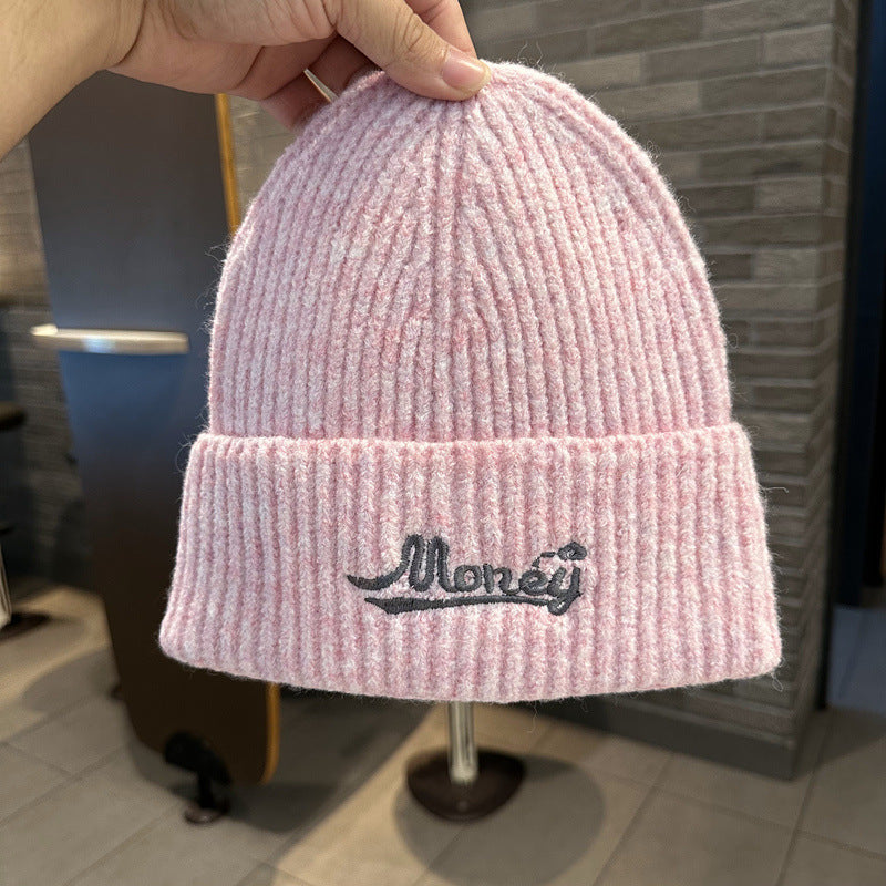 Ribbed Knit Beanie Hat