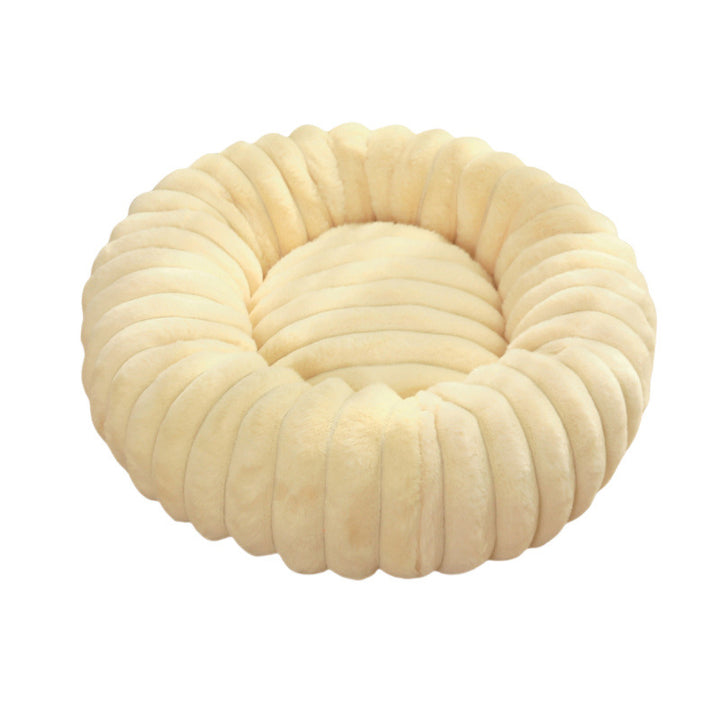 Women Round Cuddle Bed with High Edges Kalsten